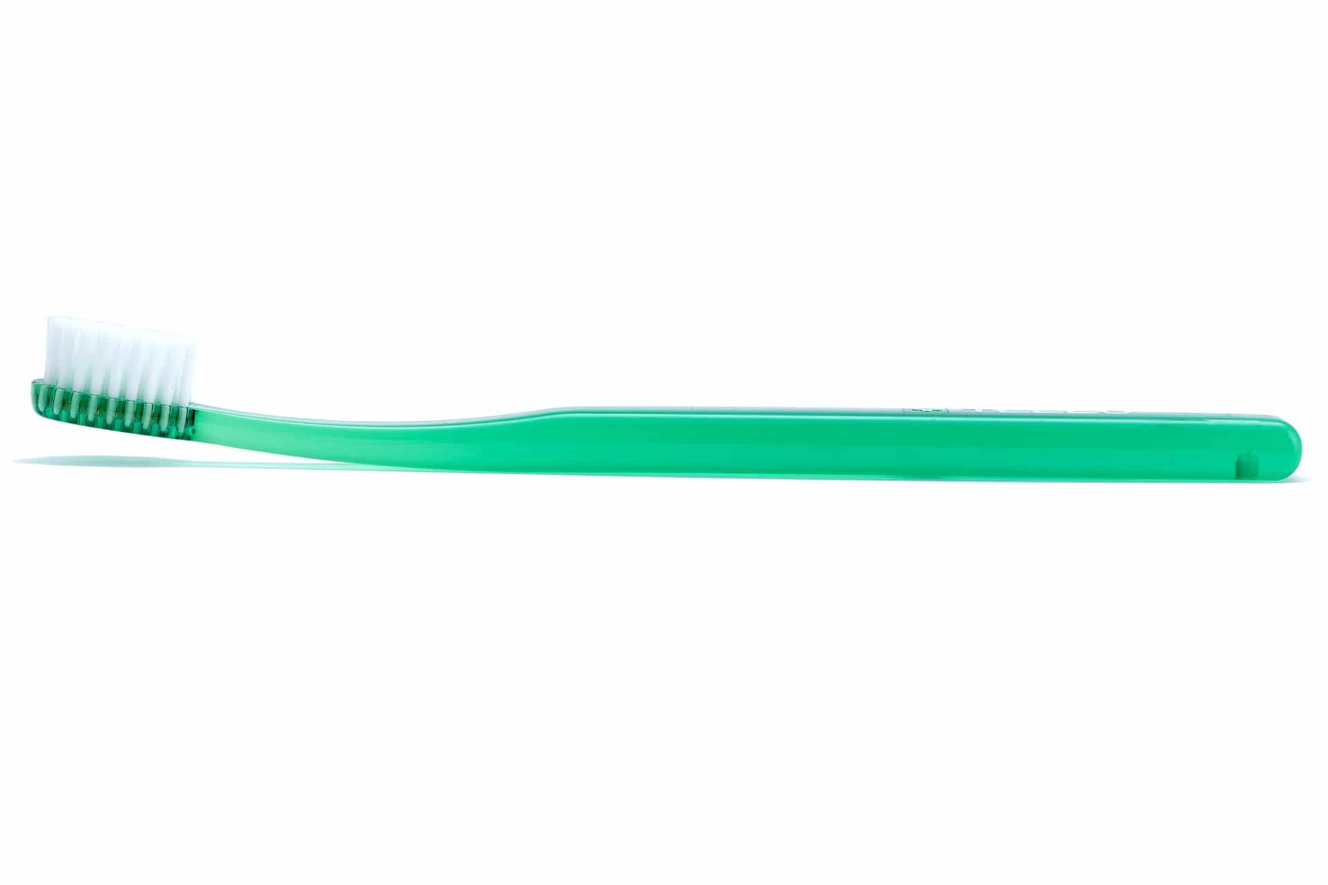green toothbrush - recycling toothbrushes