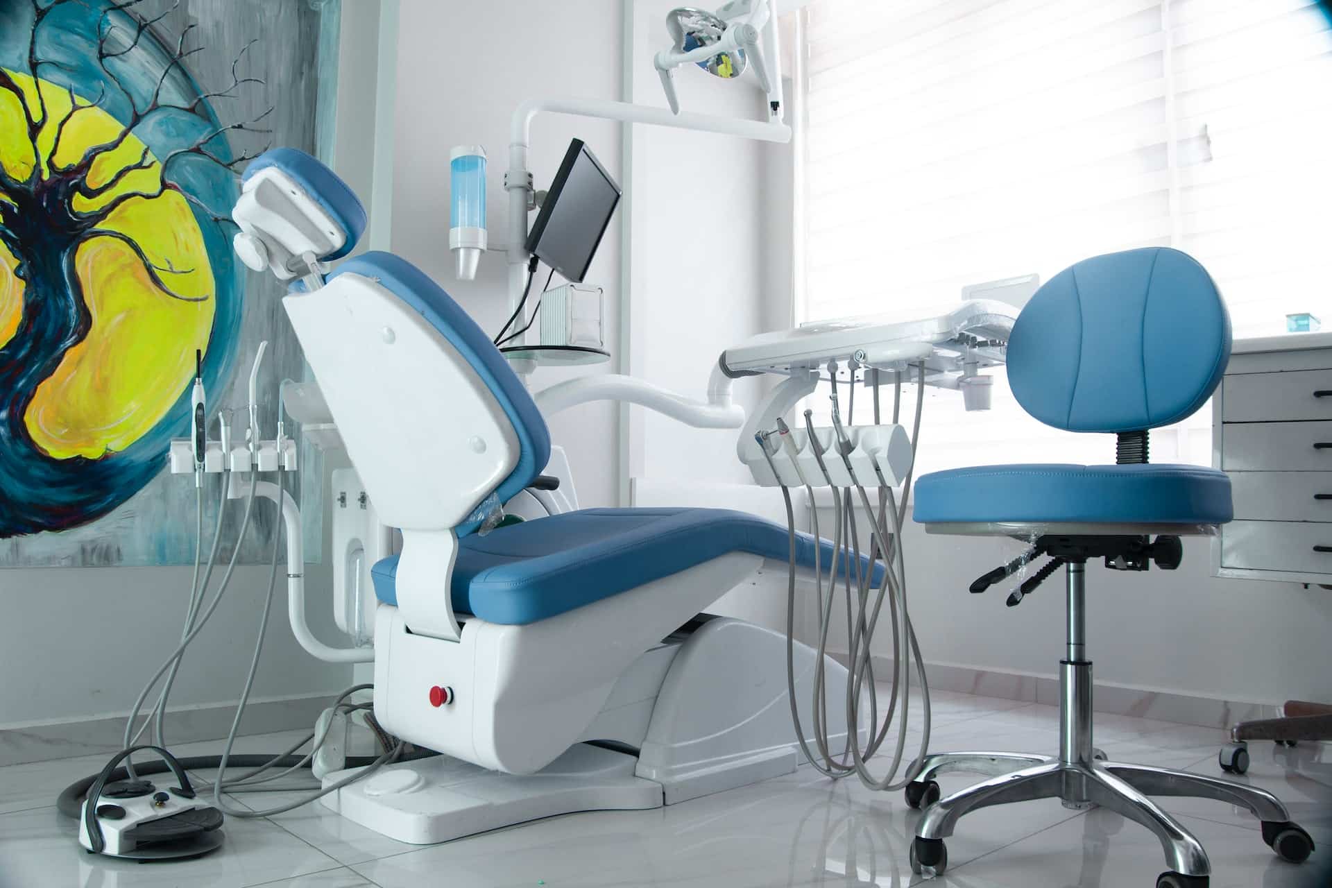 how to prevent root canal - blue dentist chair